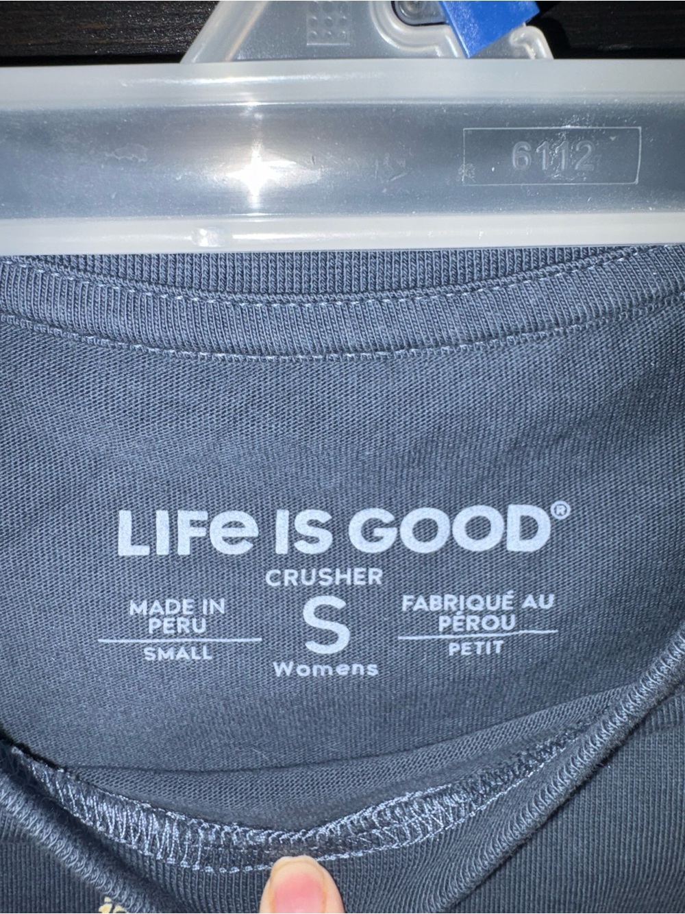 Life Is Good Navy Blue Short Sleeve Graphic Tee - Picture 3 of 3